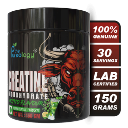 thepureology Creatine Monohydrate Micronized   (150gm,Mojito )