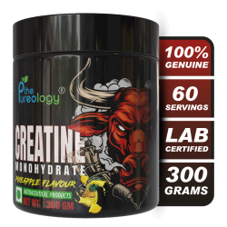 thepureology Creatine Monohydrate Micronized   (300 g,  Pineapple)