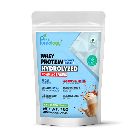 Whey Protein Hydrolyzed   (1 kg, Caffe Mocha)