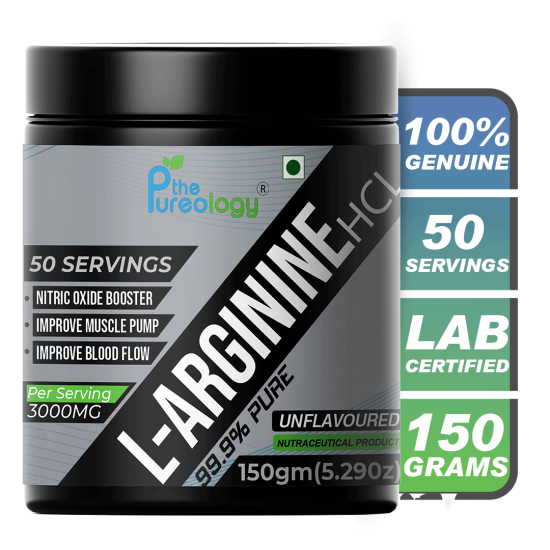 thepureology L-Arginine HCL (150 g, Unflavoured) thepureology L-Arginine HCL (150 g, Unflavoured)