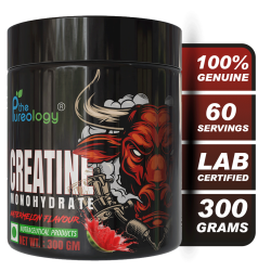 thepureology Creatine Monohydrate Micronized   (300 g, Watermelon)