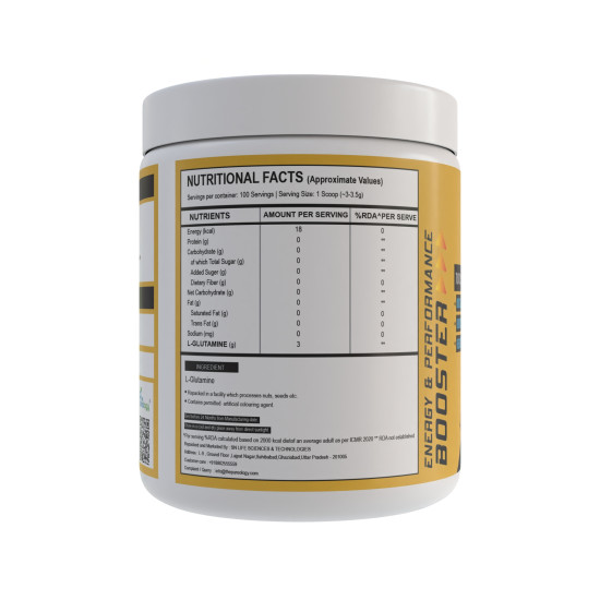 thepureology 100% Pure For Muscle Recovery Glutamine (300 g, Mango) thepureology 100% Pure For Muscle Recovery Glutamine (300 g, Mango)
