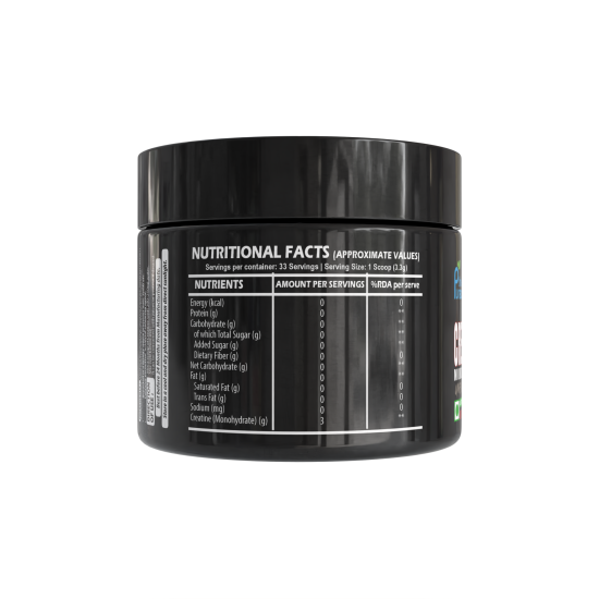 thePureology Creatine Monohydrate Supplement, Micronised, Unflavour, 5000 Mg, 33Servings