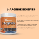thepureology L-Arginine Supplement, 5000mg, 30 Servings 150 grams, Unflavoured