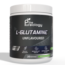 thepureology Glutamine Supplement, 5000mg, 30 Servings 150 grams, Unflavoured