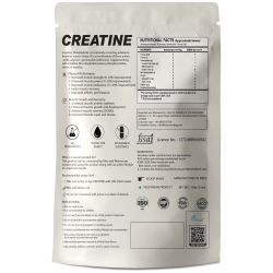 thePureology Creatine Monohydrate Supplement, Micronised, Orange Flavour, 5000 Mg, 20 Servings