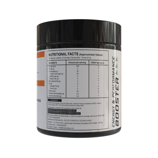 Monohydrate Creatine + Glucose Creatine (150 g, Orange) Monohydrate Creatine + Glucose Creatine (150 g, Orange)
