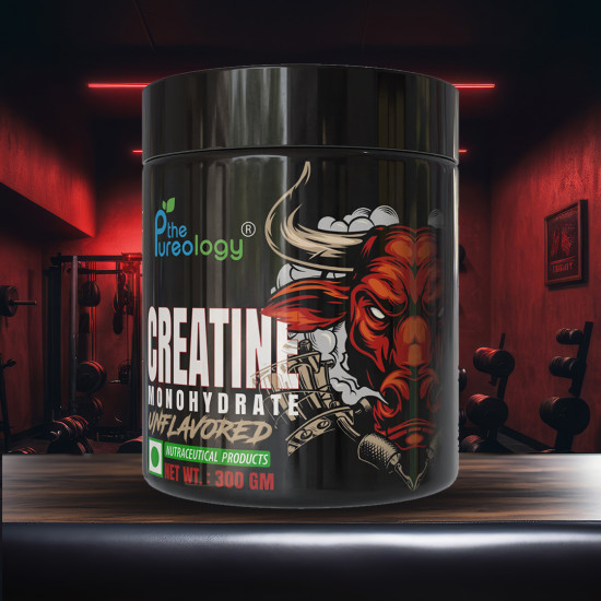 thepureology Creatine Monohydrate Micronized   (300 g,  Unflavoured)