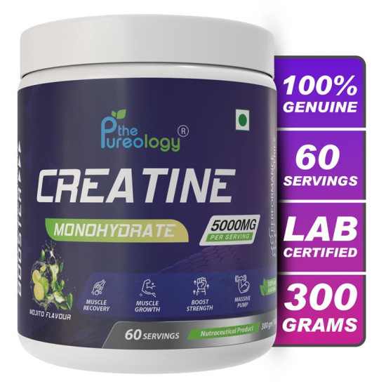 thepureology Creatine Monohydrate Micronized (300 g, Mojito) thepureology Creatine Monohydrate Micronized (300 g, Mojito)