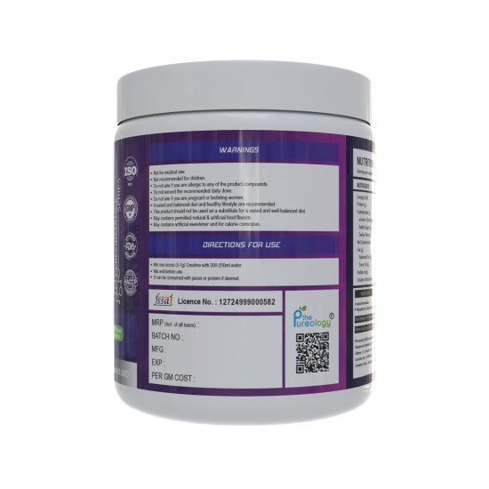 thepureology Creatine Monohydrate Micronized (150gm, Unflavoured) thepureology Creatine Monohydrate Micronized (150gm, Unflavoured)