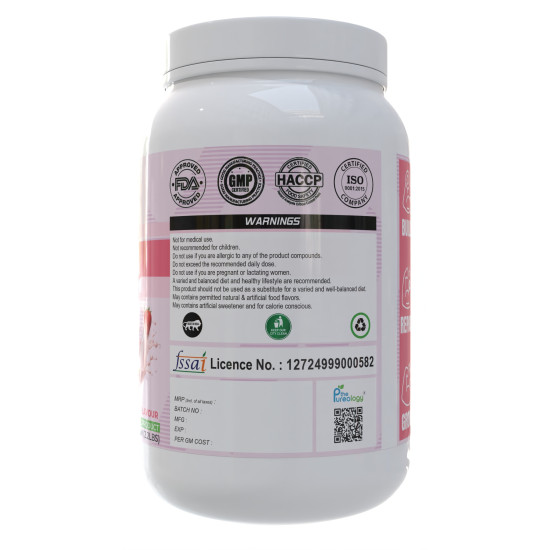 thepureology Protien | Whey Concentrate Whey Protein (1050 g, Strawberry) thepureology Protien | Whey Concentrate Whey Protein (1050 g, Strawberry)