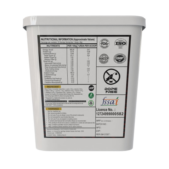 thepureology Giant Mass Gainer Weight Gainers/Mass Gainers  (5 kg, Kesar Kulfi)