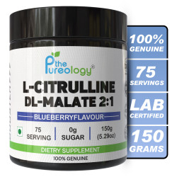 thepureology L-Citrulline DL-Malate Jar  (150 g, Blueberry)